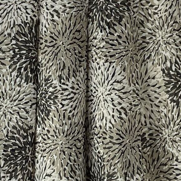 Geoffrey Beene Brown Tan Sheer Pleated Office to Date Night Skirt NWOT Size 2 - Picture 3 of 9